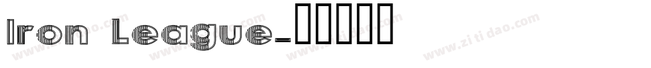 Iron League字体转换